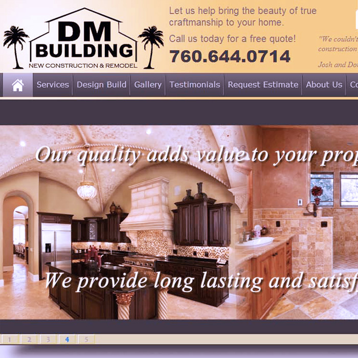DM Building Homepage